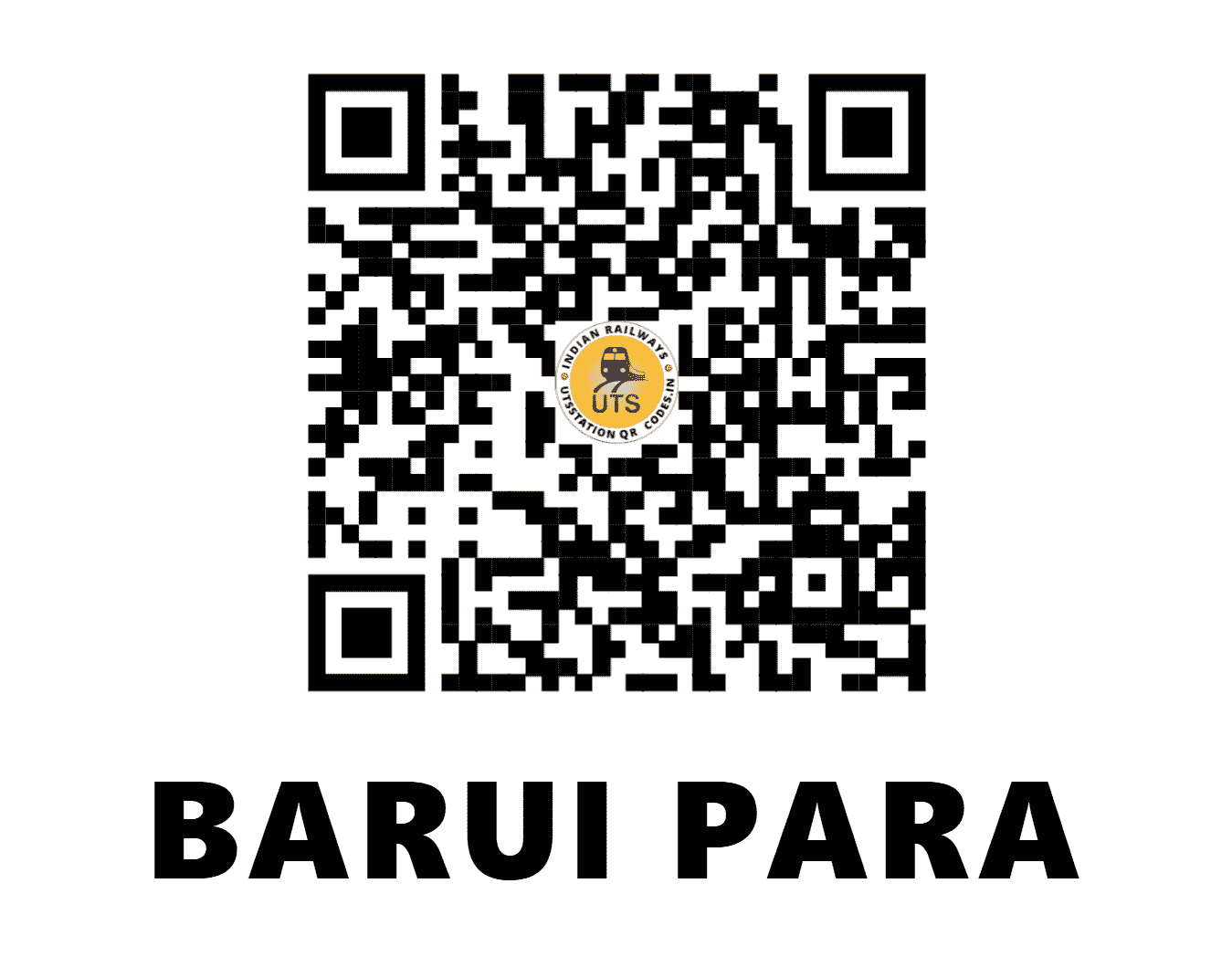 UTS QR Code for BARUI PARA - BRPA (ER - WEST BENGAL)
